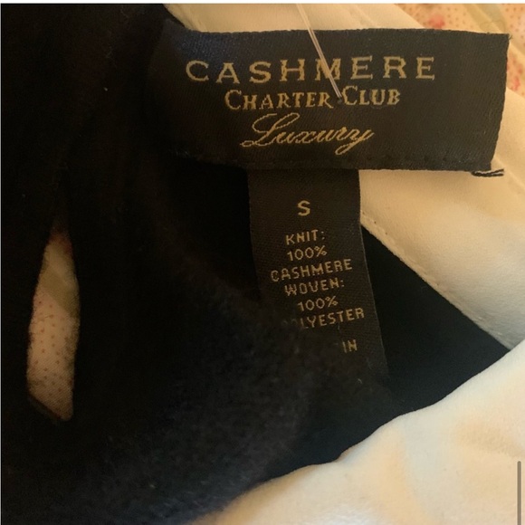 Charter Club Cashmere Sweater - Picture 6 of 6